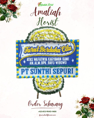 Papan Bunga Duka di Mekartani