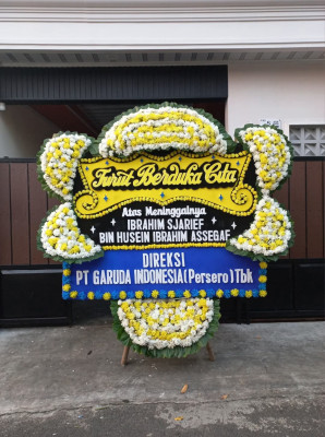Papan Bunga Duka di Mekartani