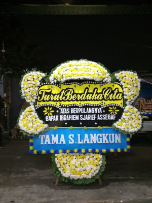Papan Bunga Duka di Mekartani